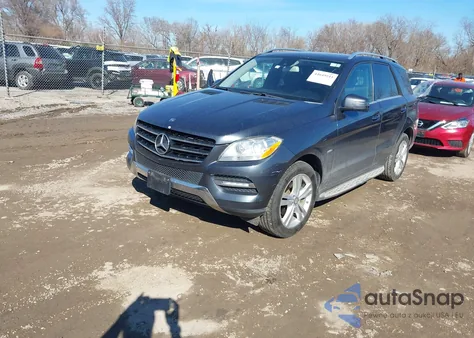 2012 Mercedes-Benz Ml 350 4Matic из США, поврежденный, VIN 4JGDA5HB2CA093504